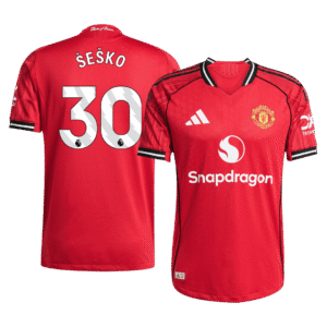?E?KO #30 Manchester United Home Authentic Soccer Jersey 2025/26
