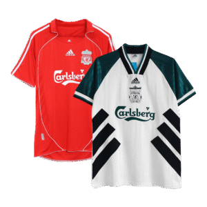 Vintage Jersey Liverpool Away 1993/95 & Vintage Jersey Liverpool Home 2006/07