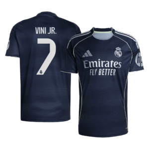 VINI JR. #7 Real Madrid Away Soccer Jersey 2025/26