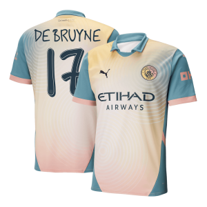 DE BRUYNE #17 Manchester City Fourth Away Soccer Jersey 2024/25 – Definitely City
