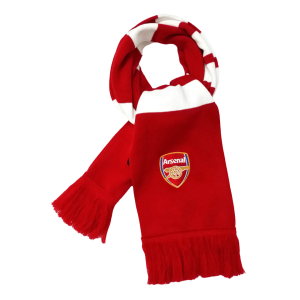 Arsenal Soccer knitting Scarf Red&White