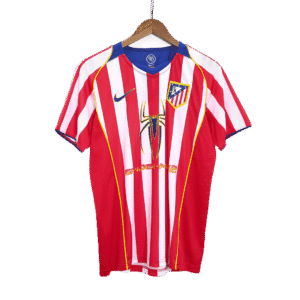 Vintage Soccer Jersey Atletico Madrid Home 2004/05