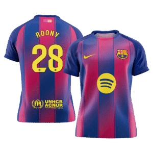 ROONY #28 Barcelona Home Soccer Jersey 2025/26