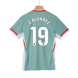 J.ALVAREZ #19 Atletico Madrid Away Authentic Soccer Jersey 2024/25