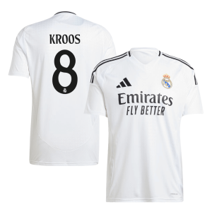 KROOS #8 Real Madrid Home Soccer Jersey 2024/25