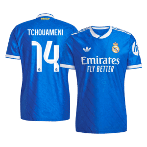 TCHOUAMENI #14 Real Madrid Third Away Authentic Soccer Jersey 2025/26